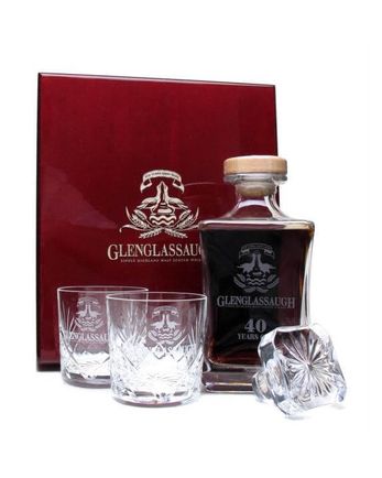 Glenglassaugh 40 jaar oud 2 Crystal Tumblers