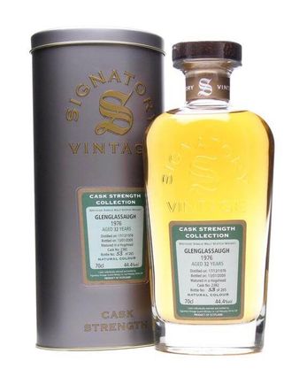 Glenglassaugh 1976 32 jaar oud Signatory Cask Strength Collection