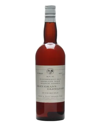 Glen Grant 10 jaar oud Bottled 1950's Army & Navy