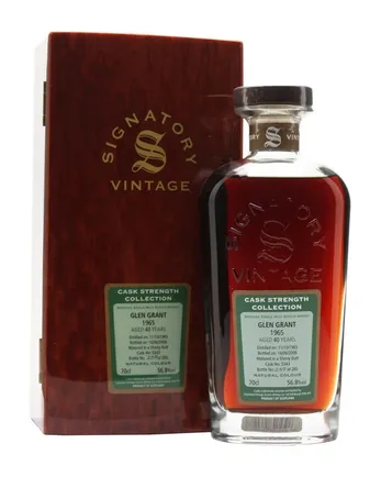 Glen Grant 1965 40 jaar oud Sherry Butt Signatory