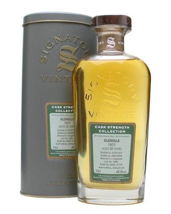 Glenisla 1977 28 jaar oud Signatory