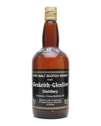 Glen Keith Glenlivet 1967 12 jaar oud Cadenhead's