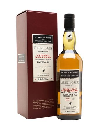 Glenlossie 1999 9 jaar oud Managers Choice