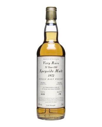 Glenlivet 1972 31 jaar oud Independent Bottling