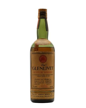 Glenlivet 12 jaar oud Bottled 1930s