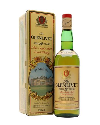 Glenlivet 12 jaar oud St. Andrews Tin