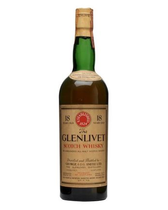 Glenlivet 1951 18 jaar oud Bottled 1960s
