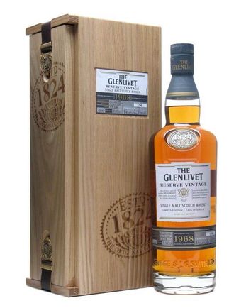 Glenlivet 1968 Reserve Vintage 39 jaar oud Cask #7629