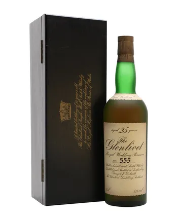Glenlivet 25 jaar oud Royal Wedding Reserve