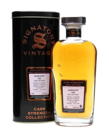 Glenlochy 1980 29 jaar oud Cask #2649 Signatory Cask Strength Collection