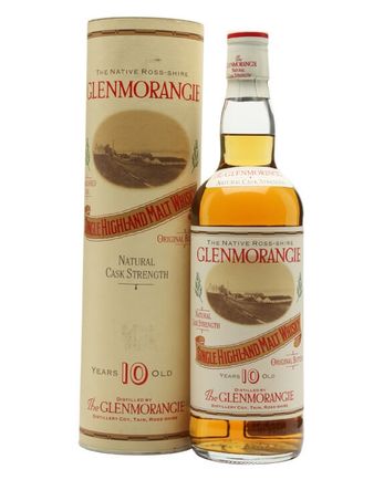 Glenmorangie Cask Strength 10 jaar oud Bottled 1991