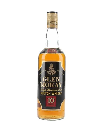 Glen Moray 10 jaar oud Bottled 1970s 75cl