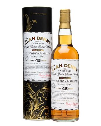 Invergordon 1966 45 jaar oud Bourbon Cask HH7254 Clan Denny