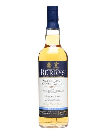 Invergordon 1988 24 jaar oud Cask #9000 Berry Bros Berry Bros & Rudd