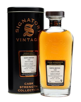 North British 1991 20 jaar oud Californian Sherry Cask Signatory