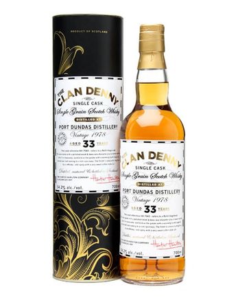 Port Dundas 1978 33 jaar oud Clan Denny