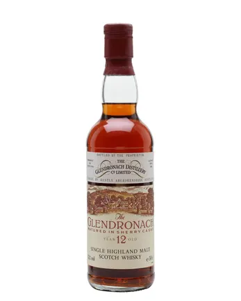 Glendronach 12 jaar oud Sherry Cask Small Bottle