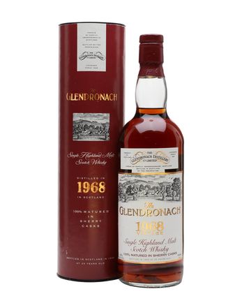Glendronach 1968 25 jaar oud Sherry Cask