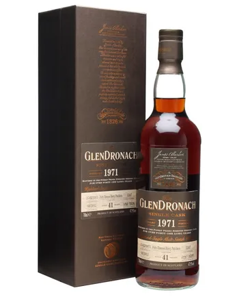 Glendronach 1971 41 jaar oud PX Sherry Puncheon #1247