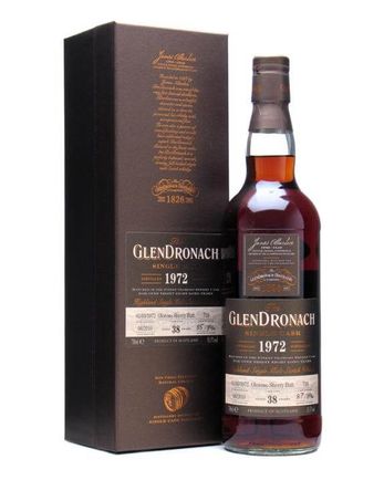Glendronach 1972 38 jaar oud Oloroso Butt #718