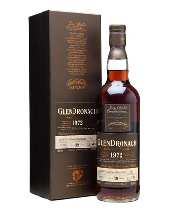 Glendronach 1972 39 jaar oud Oloroso Sherry Butt #716