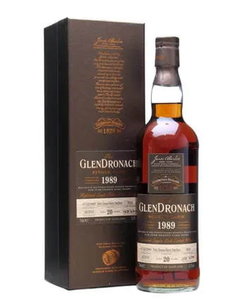 Glendronach 1989 20 jaar oud PX Sherry Puncheon #3833