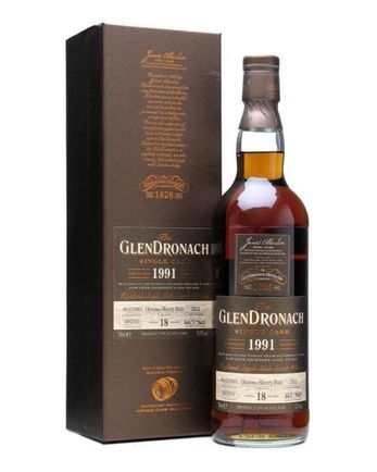 Glendronach 1991 18 jaar oud Oloroso Sherry Butt #2512