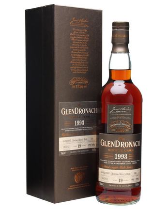 Glendronach 1993 19 jaar oud Oloroso Sherry Butt #536