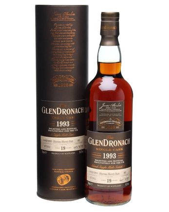 Glendronach 1993 19 jaar oud Sherry Cask #487