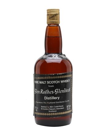 Glenrothes Glenlivet 1957 22 jaar oud Cadenhead's