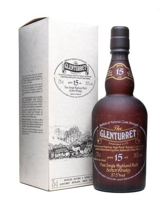 Glenturret 15 jaar oud Frosted Bottle