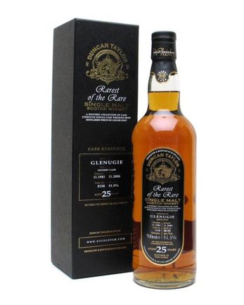 Glenugie 1981 25 jaar oud 51.5 Sherry Cask Duncan Taylor Rarest of the Rare