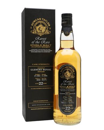 Glenury Royal 1984 22 jaar oud Duncan Taylor Rarest of the Rare