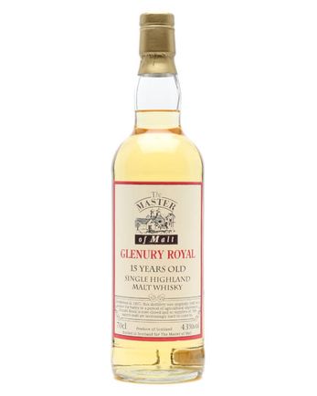 Glenury Royal 15 jaar oud Independent Bottling