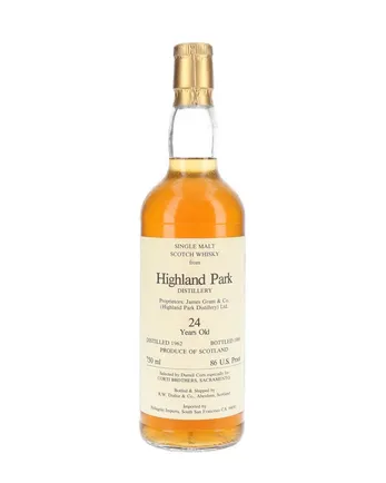 Highland Park 1962 24 jaar oud Independent Bottling