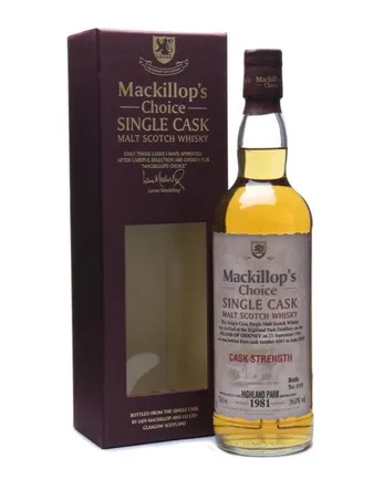Highland Park 1981 28 jaar oud Mackillop's