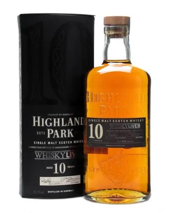 Highland Park 10 jaar oud Whisky Live 10th Anniversary
