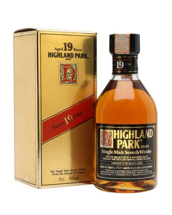 Highland Park 19 jaar oud Black Label 1980's