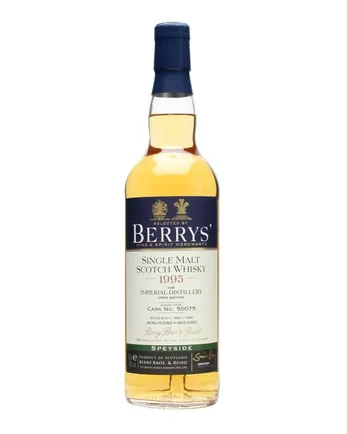 Imperial 1995 17 jaar oud Cask #50075 Berry Bros & Rudd