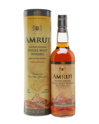 Amrut Peated Cask Strength Malt