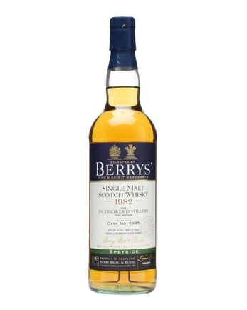 Inchgower 1982 30 jaar oud Cask 6985 Berry Bros & Rudd
