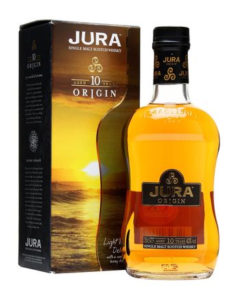Isle of Jura 10 jaar oud Origin Half Bottle