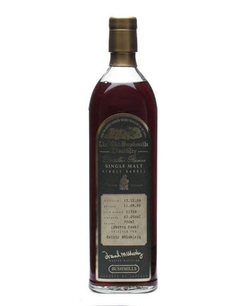 Bushmills 1984 Bottled 1996 Distiller's Reserve Sherry Cask