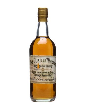 The Jubilee Whisky 20 jaar oud J Jameson Bottled 1950s