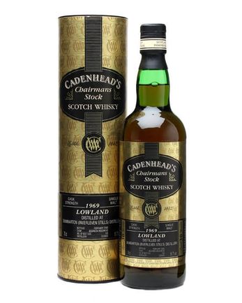 Dumbarton Inverleven 1969 30 jaar oud Cadenhead's