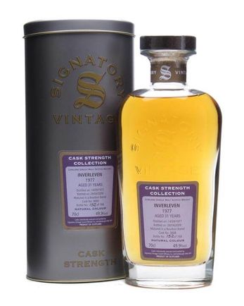Inverleven 1977 31 jaar oud Signatory Cask Strength Collection