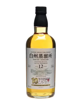 Hakushu 1997 12 jaar oud Whisky Live 10th Anniversary
