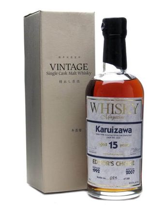 Karuizawa 1992 15 jaar oud Sherry Butt 3434 Whisky Mag