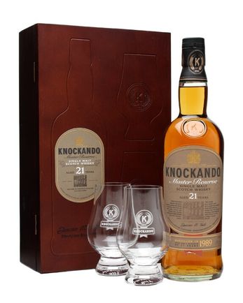 Knockando 1989 21 jaar oud Master Reserve Glass Pack