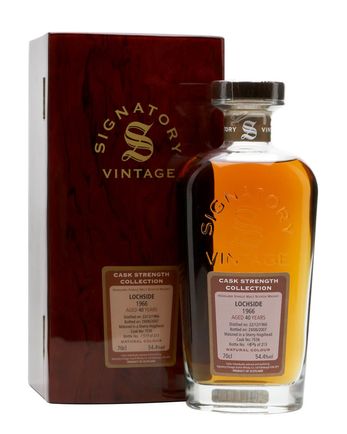 Lochside 1966 40 jaar oud Sherry Cask 7536 Signatory Cask Strength Collection